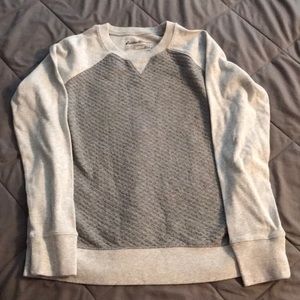 Eddie Bauer Quilted Sweatshirt